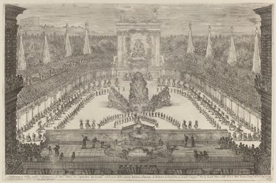 The Prince of Tuscany, His Horse Troops and Carriages around Mount Atlas by Stefano della Bella