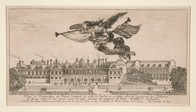 View and Perspective of Cardinal Palace by Stefano della Bella