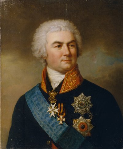 Portrait of Count Pyotr Zavadovsky by Stepan Semenovich Shchukin