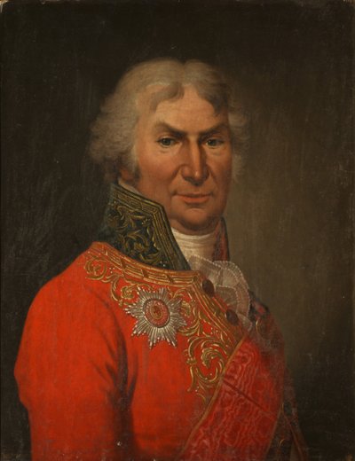 Portrait of the Poet Count Dmitry Khvostov by Stepan Semenovich Shchukin