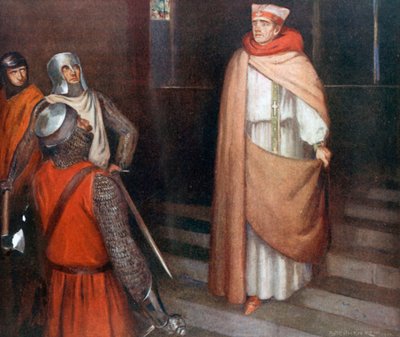 The Martyrdom of Saint Thomas by Stephen (after) Reid
