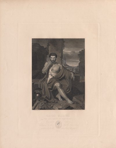 Caius Marius on the Ruins of Carthage by Stephen Alonso Schoff