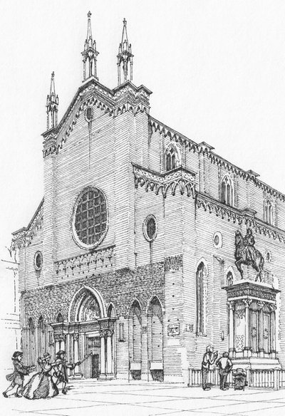 The Church of Saints Zanipolo, Venice by Stephen Conlin