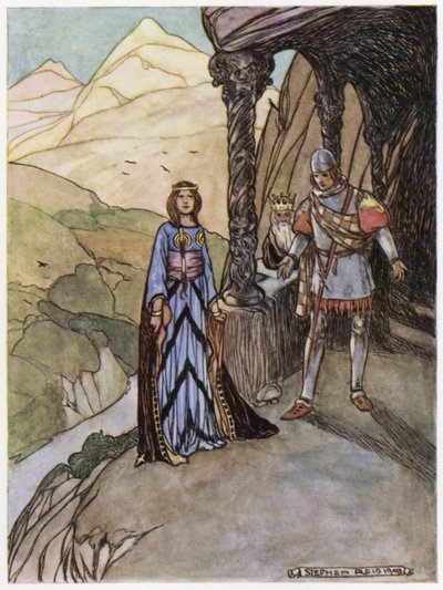 Illustration for Siegfried the Dragon-Slayer by Stephen Reid