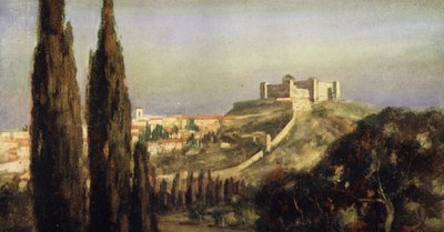 Spoleto, the Birthplace of Saint Benedict by Stephen Reid