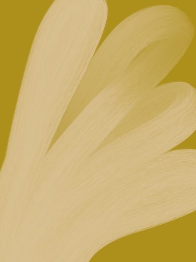 Abstract Golden Flow by Studio Palette