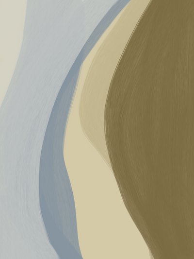 Earthy Abstract Curves by Studio Palette