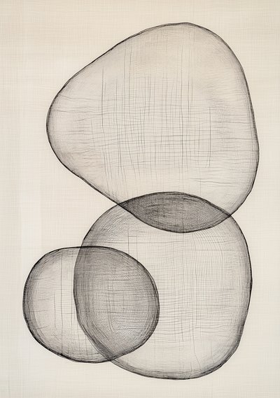 Overlapping Abstract Forms by Studio Palette