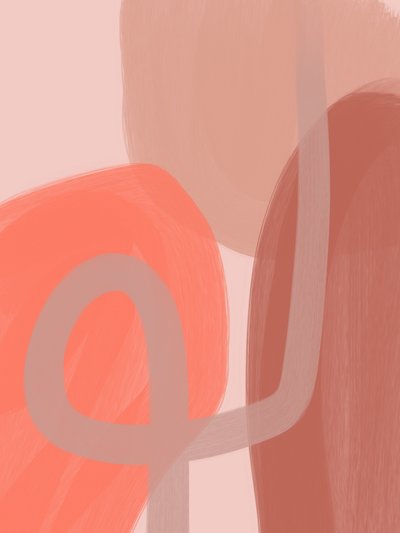 Warm Abstract Flow by Studio Palette