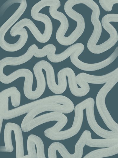 Wavy Organic Pattern by Studio Palette