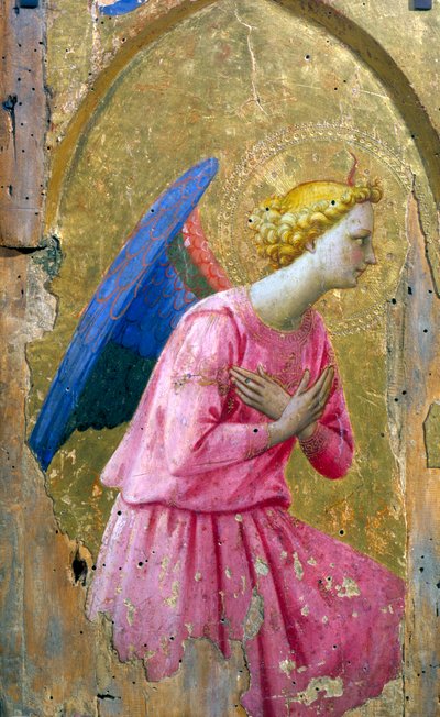 Angel in Adoration, Mid 15th Century by Studio of Fra Angelico