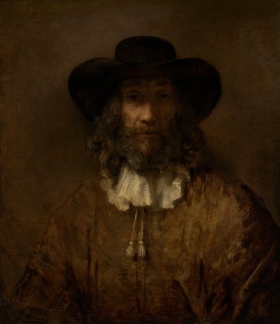 Man with a Beard by Style of Rembrandt