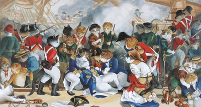Illustration from Cats Galore! A Compendium of Cultured Cats by Susan Herbert