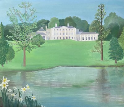 Kenwood House from the Lake, 2025 by Suzy Fasht