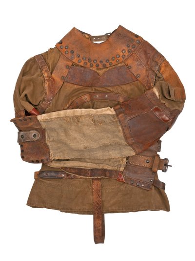 Straitjacket owned by Harry Houdini, c.1915 by Swanfeldt Tent and Awning Co.