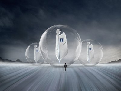 Dream Bubble Houses by Swarnendu Ghosh