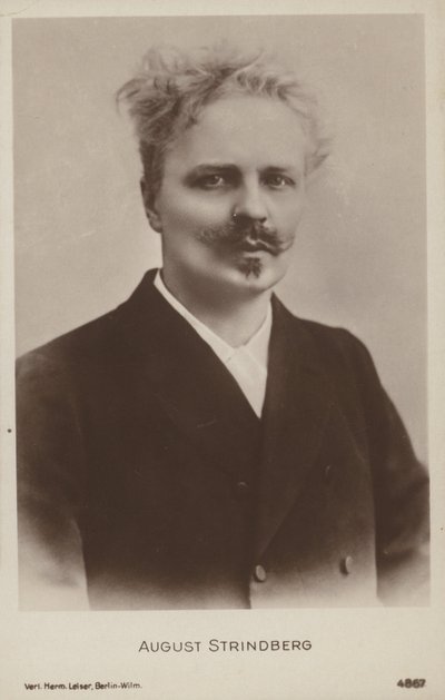 August Strindberg by Swedish Photographer