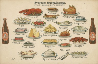 Swedish smorgasbord by Swedish School