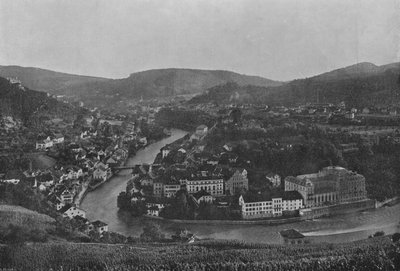Baden, General View by Swiss Photographer