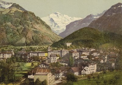 Berner Oberland: Interlaken, Totalansicht by Swiss Photographer
