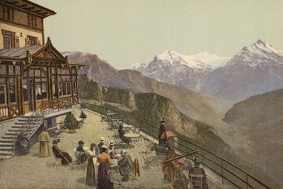 Berner Oberland: Schynige Platte, Terrace by Swiss Photographer