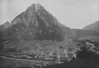 Glarus, General View and the Glarner Alps by Swiss Photographer