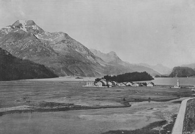 Sils and the Piz della Margna by Swiss Photographer