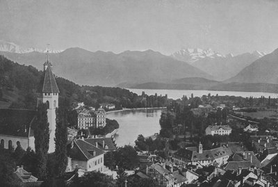 Thun, The Lake and the Alps by Swiss Photographer