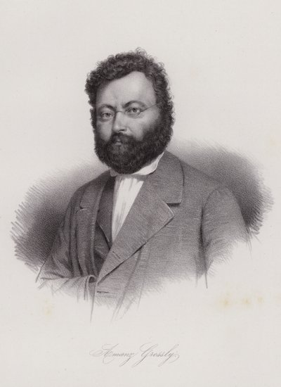 Amanz Gressly, Swiss geologist and paleontologist by Swiss School