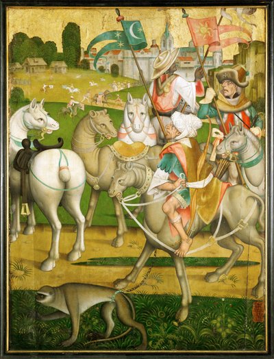 Journey of the Three Magi by Swiss School
