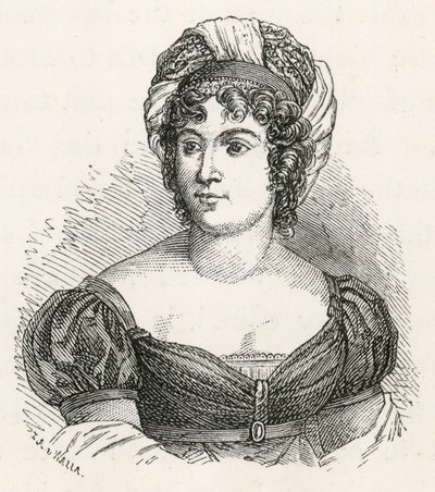 Madame de Stael by Swiss School