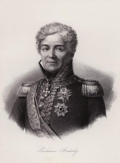Niklaus Franz von Bachmann, Swiss general who fought in the Napoleonic Wars by Swiss School