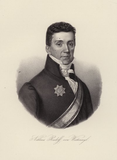 Niklaus Rudolf von Wattenwyl, Swiss general and the last mayor of the Restoration in the city of Bern by Swiss School