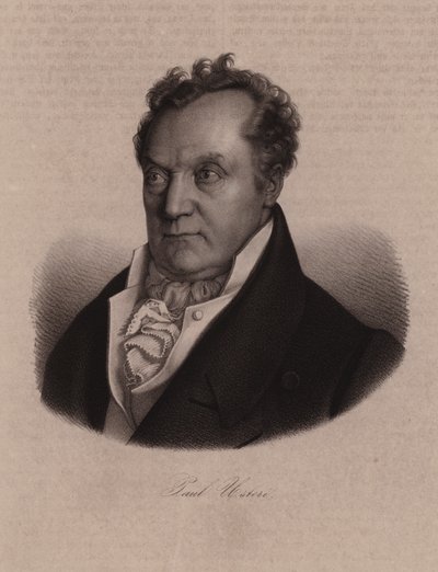 Paul Usteri, Swiss physician, botanist, and politician by Swiss School