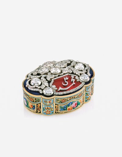 Presentation Snuff-Box for the Eastern Market, Geneva, c.1830 by Swiss School