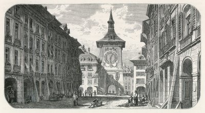 The Clock-Tower, Bern by Swiss School