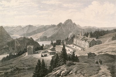 The Rigi-Kaltbad, looking towards Mount Pilatus by Swiss School