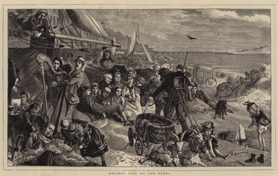 Holiday Time on the Sands by Sydney Prior Hall