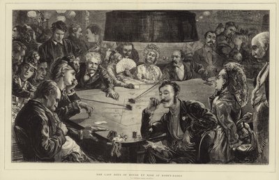 Last Days of Rouge et Noir at Baden-Baden by Sydney Prior Hall