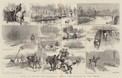 Notes at Oxford and Cambridge During the Training of the Crews by Sydney Prior Hall