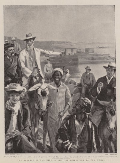 The Barrage of the Nile, a Visit of Inspection to the Works by Sydney Prior Hall