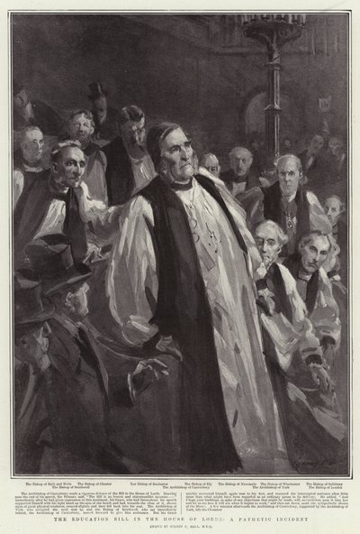 The Education Bill in the House of Lords, a Pathetic Incident by Sydney Prior Hall