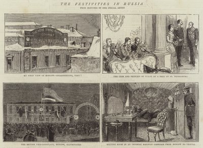 The Festivities in Russia by Sydney Prior Hall