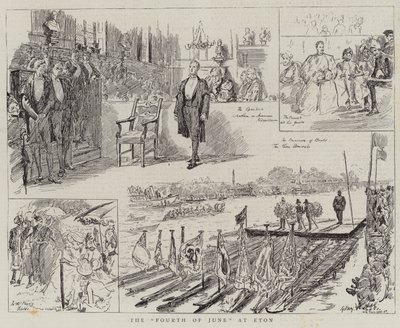 The Fourth of June at Eton by Sydney Prior Hall