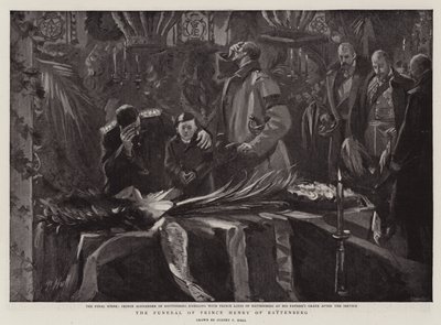 The Funeral of Prince Henry of Battenberg by Sydney Prior Hall