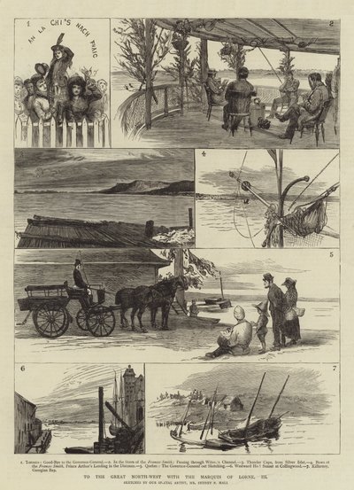 To the Great North-West with the Marquis of Lorne, III by Sydney Prior Hall