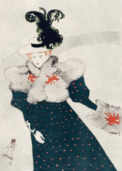 La Revue Blanche (1895) by TOULOUSE LAUTREC