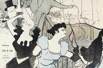 The Reodutes of the Casino of Paris (1892) by TOULOUSE LAUTREC