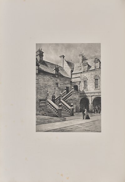 The Outer Court, College by T. and R. Annan and Sons