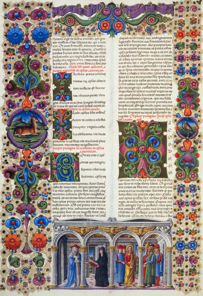 The Letter of James, from Volume II of Bible of Borso d